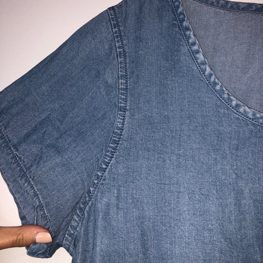 GAP Denim-Look light-weight Shirt - Picture 6 of 12